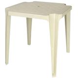 Mesa Plástica Monobloco Ouro Preto Bege - Antares