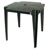 Mesa Plástica Monobloco Ouro Preto Preta - Antares