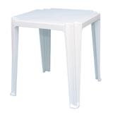 Mesa plastica monobloco tambau branca - Tramontina