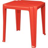 Mesa plastica monobloco tambau vermelha - Tramontina