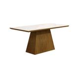 Mesa Retangular Luna II Imbuia 180cm - Rufato