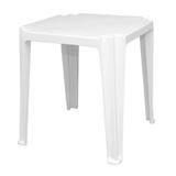 Mesa Tramontina Tambau Quadrada Branca 68x68