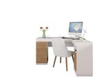 Mesa Work Branco Fosco/Buriti - Caemmun