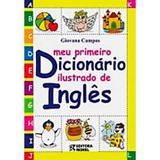 Meu primeiro dicionário ilustrado de inglês - Editora rideel