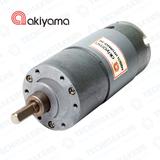 Micro Motor DC Akiyama com Caixa de Redução 12V 83RPM 11.10Kgf.cm - AK555/11.1PF12R83CE-SG