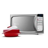 Micro-ondas cor Prata 20L com Panela a Vapor Electrolux (MA30S)