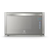Micro-ondas Electrolux MF33S Prata 23 litros com Grill, Função Tira Odor e QR Code 127V