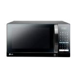 Micro-ondas LG 30L, Solo, preto com puxador 127V