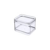 Micro Organizador MOD 7,3 x 5,5 x 5,5 cm Cristal - Coza - Brinox