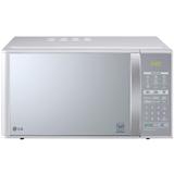 Microondas lg mh7053r 30 litros com funcao grill prata espelhado