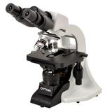 Microscópio Binocular 40-1000X Óptica Infinita Plana LED 3W - Opton