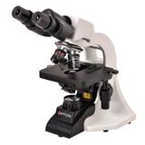Microscópio Biológico Binocular 40x 1000x, Objt Semi Planacrom. e Ilum. 3W LED. - Opton