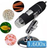 Microscópio Digital Usb Zoom 1600x Camera 2.0mp Profissional - Playshop eletrônicos