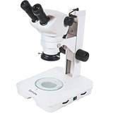 Microscópio Estereoscópico Binocular, Z 0,8X5X, 8X50X ilum Trans Refl LED 2W. - Opton
