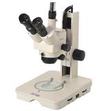 Microscópio Estereoscopico Trinocular,Zoom 1x-4x Aumento 10x a 160x LED - Opton
