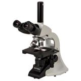 Microscópio Trinocular 40-1000X Óptica Infinita Plana LED 3W - Opton