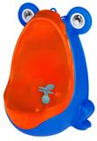 Mictório Infantil Sapinho Portatil Clingo Azul C02506 - BRASBABY
