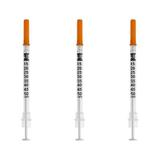 Millennium Seringa P/ Insulina 0,5cc C/ Agulha 8mmx0,3mm (Kit C/03)