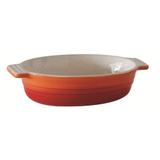 Mini Assadeira Oval - 19 cm - Laranja - Hudson - Hudson imports