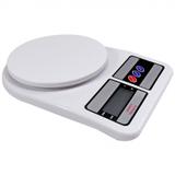 Mini Balanca Digital de 1 a 10kg para Cozinha Branca Mandiali