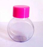 Mini Baleiro Plástico Tampa Pink 60ml Com 10 Unidades - Tasil