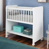 Mini Berço Moiséis Rubi Branco C/colchão - Moveis Arapongas - Pn baby