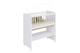 Mini Berço Moisés com Colchão Branco - Completa Móveis