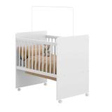 Mini Berço/Moisés Grade Palito com colchão Branco Multimóveis - 0530