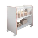 Mini Berço Moisés Rubi Peternella Branco Rose