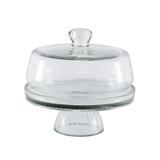 Mini Boleira de Vidro com Tampa 20cm Diametro - Carisma