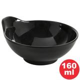 Mini Bowl Melamina Oriente Preto Haus 11,5x10,5x5cm 160ml