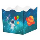 Mini Cachepot Decorado Festa Astronauta 10 unidades Duster - Festabox