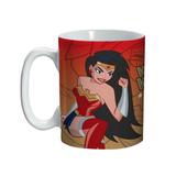 Mini Caneca Mulher Maravilha em Porcelana 135 Ml - Urban