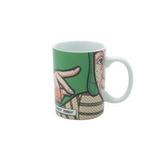 Mini caneca porcelana cvs chaves fd verde 9.5x8x6cm 135ml - Urban