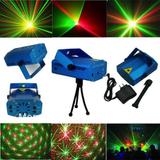 Mini Canhão LED Efeitos de Luz Projetor Holográfico Laser para Festas - Polux