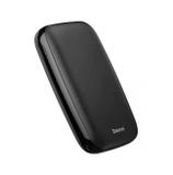 Mini Carregador Portátil Baseus 10.000mah Quick Charger - Preto