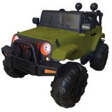 Mini Carro Elétrico BW028 Com Controle Remoto 12V - Verde (Modelo Jeep) - Importway