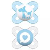 Mini chupeta mam start boys kit com 2 (0-2 meses)