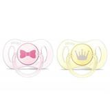Mini Chupeta Rosa E Amarelo 0-2m Avent - Philips avent