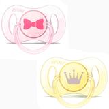 Mini Chupetas Girls 0-2 Meses - Philips Avent