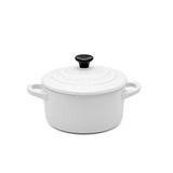 Mini Cocotte Cerâmica Branco Le Creuset