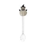 Mini Colher para Brigadeiro com Enfeite Abobora Hallowen 30 unidades - Festabox