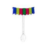 Mini Colher para Brigadeiro com Enfeite Bandeirinha 30 unidades - Festabox