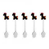 Mini Colher para Brigadeiro com Enfeite Girafa 30 unidades - Festabox