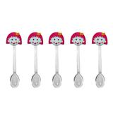 Mini Colher para Brigadeiro com Enfeite Menina 30 unidades - Festabox