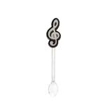 Mini Colher para Brigadeiro com Enfeite Nota Musical 30 unidades - Festabox