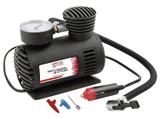 Mini Compressor de Ar Automotivo 250PSi 12V Preto - Overvision