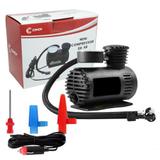 Mini Compressor de Ar Automotivo Portátil 12V Cinoy 250 Psi com 3 Bicos Adaptadores YN-AR001