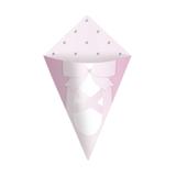 Mini Cone de Papel Cartão Ballet 24 unidades Cromus