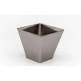 Mini Cumbuca Quadrada Prata Descartáveis de Luxo 60ml c/ 12 unds - Silverplastic
